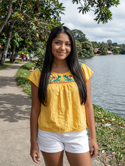 Rosario, 23, a stunning Guatemalan woman from Flores open to international dating