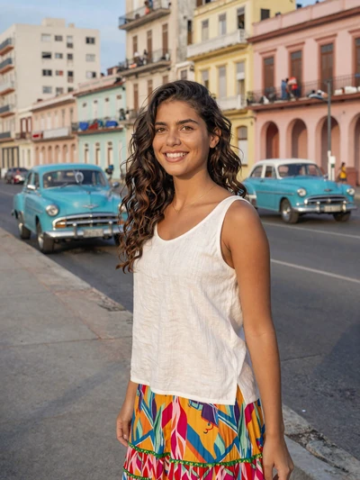 Daniela, 24, a beautiful Cuban woman from Havana looking for love abroad