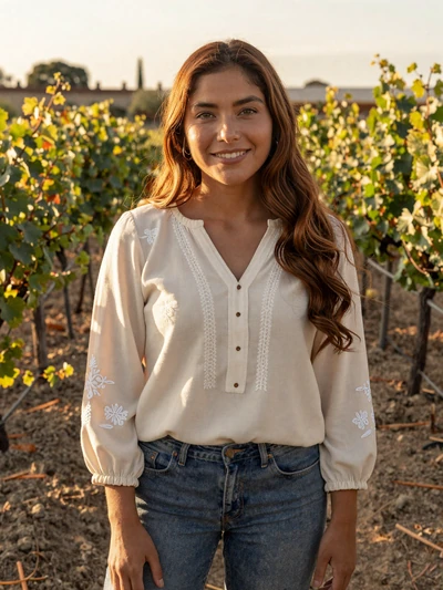 Gabriela, 29, an elegant Bolivian woman from Tarija wine country seeking love