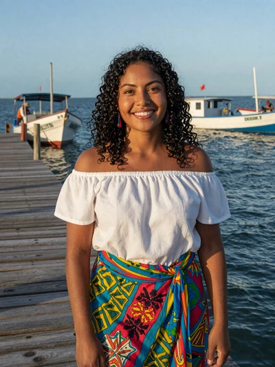 Tamara, 27, a vibrant Garifuna woman from Dangriga Belize seeking a caring partner
