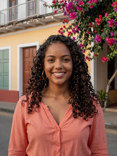 Maëlys, 26, a lovely Creole French Guianese woman from Cayenne with a warm smile