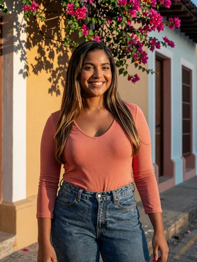 Yenifer, 24, a beautiful Dominican woman from Santo Domingo seeking love online