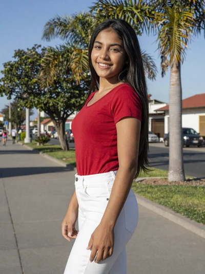Camila, 23, a stunning Peruvian woman from Piura open to international dating