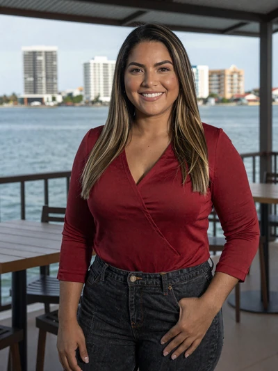 Natasha, 30, a confident Belizean professional from Belize City open to international dating