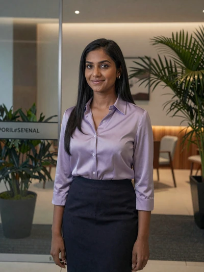 Shalini, 26, an elegant professional Trinidadian woman from Port of Spain