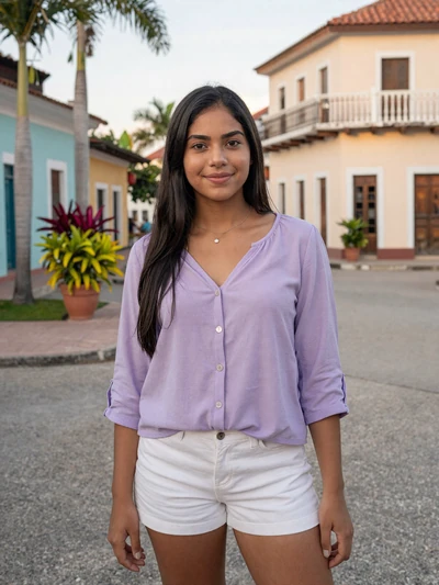 Leiry, 22, a lovely Dominican woman from La Vega looking for love online