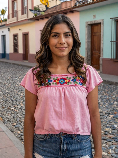 Gabriela, 24, a charming Salvadoran woman from the colonial town of Suchitoto
