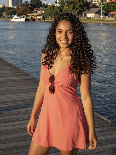 Celeste, 24, a charming Paraguayan woman from Encarnación ready for a meaningful connection